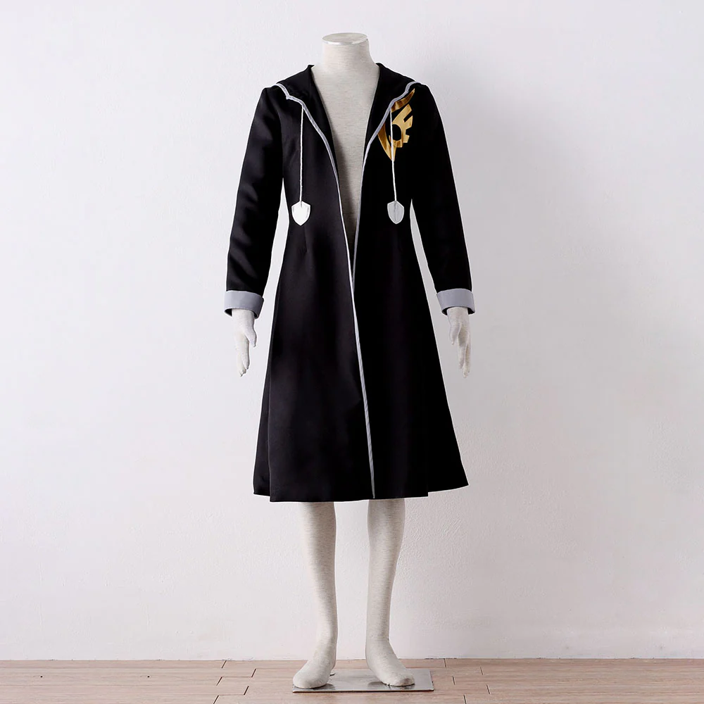 Fairy Tail Costume Jellal Fernandes Cosplay Long Coat for Men and Kids - Image 2
