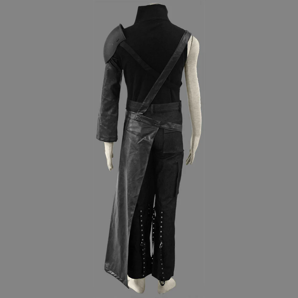 Final Fantasy 7 Costume Cloud Strife Cosplay full Set Halloween Costume for Men and Kids - Image 4