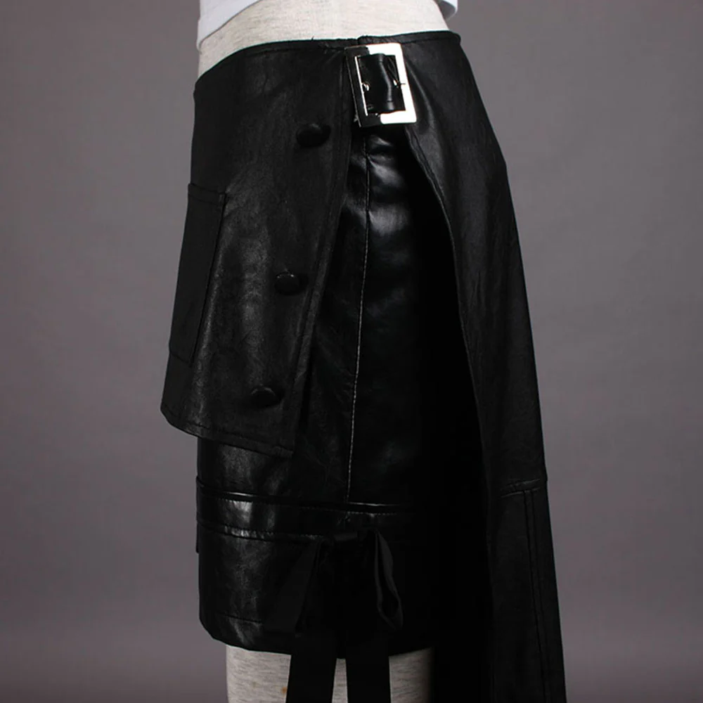 Final Fantasy 7 Costume Tifa Lockhart Cosplay Black Full Outfit for Women and Kids - Image 10