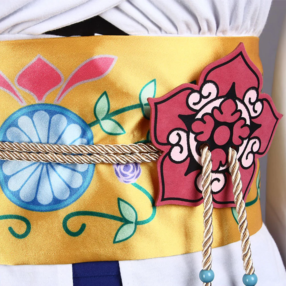 Final Fantasy X 10 Costume Yuna Cosplay Full Outfit for Women and Kids - Image 9