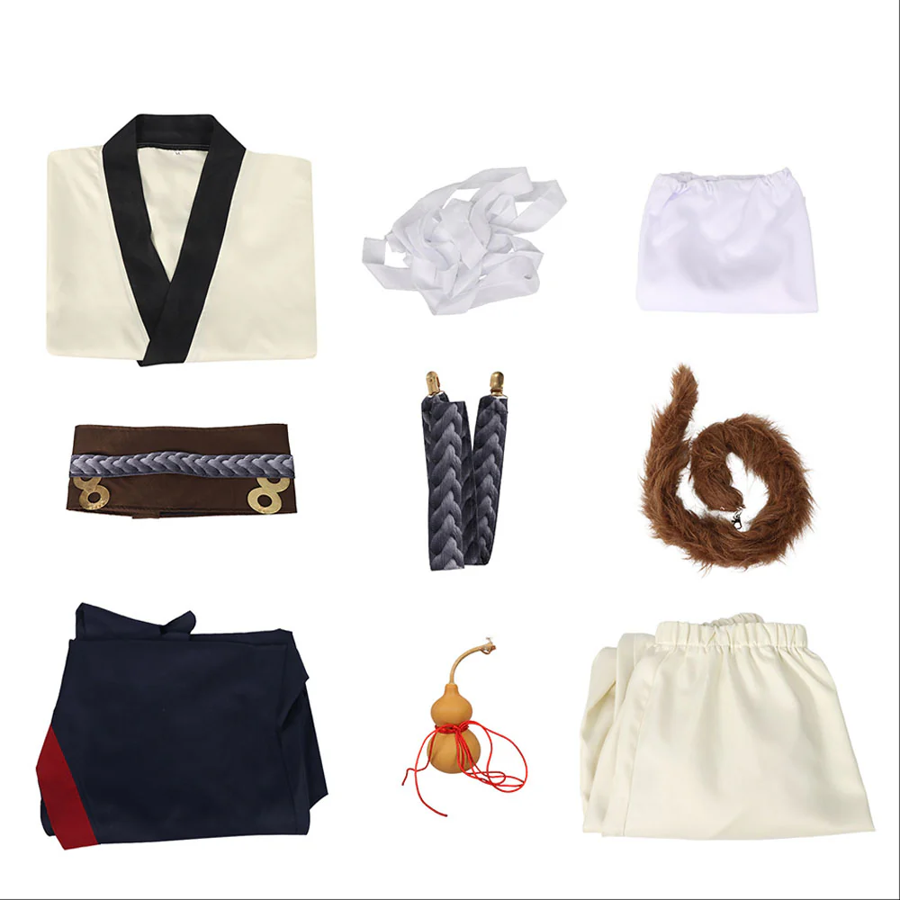 Game Black Myth : Wukong Cosplay Sun Wukong Costume  Outfits Set - Image 3