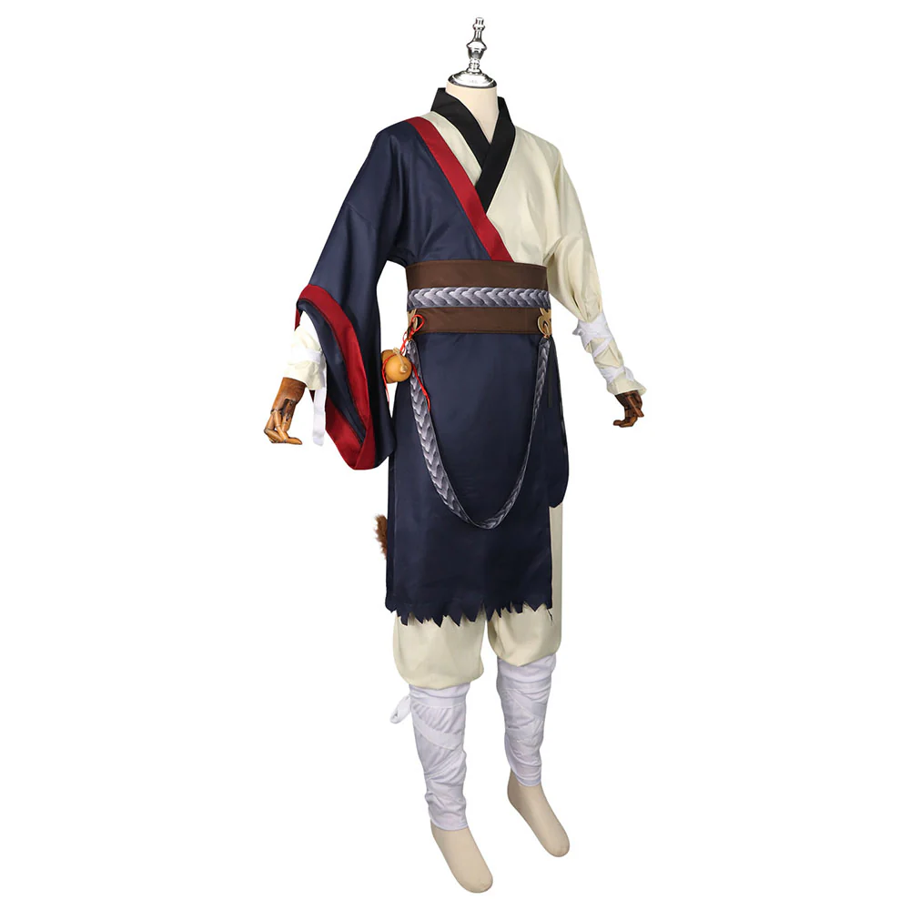 Game Black Myth : Wukong Cosplay Sun Wukong Costume  Outfits Set - Image 5