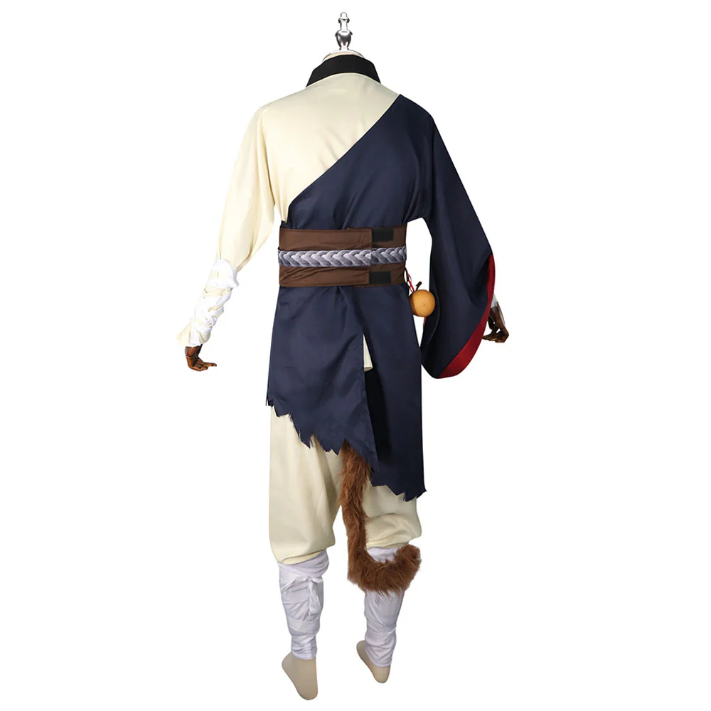 Game Black Myth : Wukong Cosplay Sun Wukong Costume  Outfits Set - Image 6