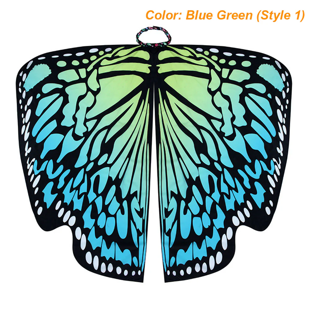Halloween costume Butterfly Robe Shawl Big Butterfly wings for Women - Image 4