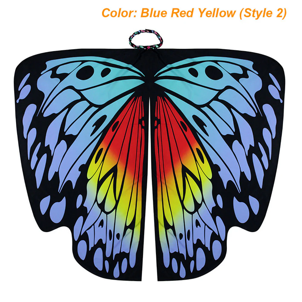 Halloween costume Butterfly Robe Shawl Big Butterfly wings for Women - Image 5
