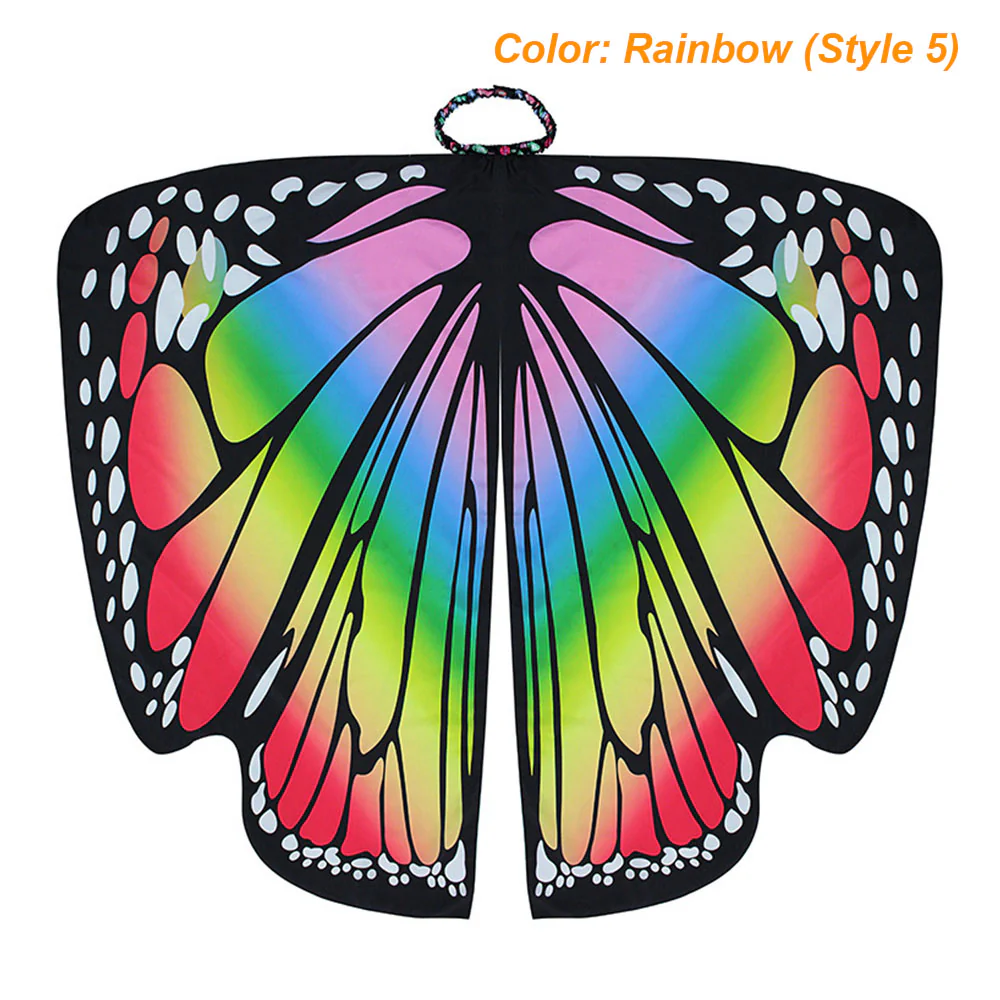 Halloween costume Butterfly Robe Shawl Big Butterfly wings for Women - Image 8