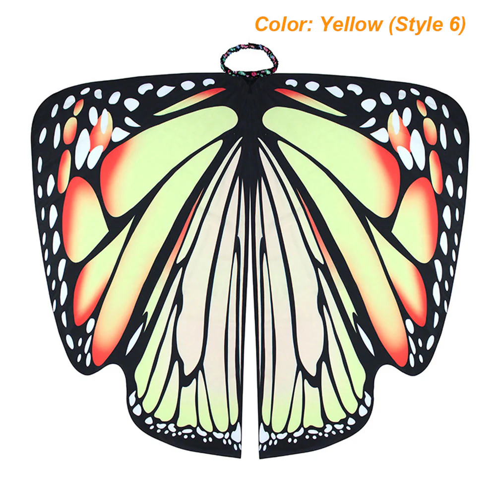 Halloween costume Butterfly Robe Shawl Big Butterfly wings for Women - Image 9