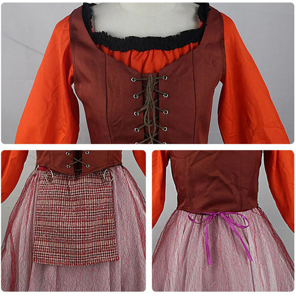 Hocus Pocus 2 Costumes Witch Mary Cosplay full outfits for Women - Image 3