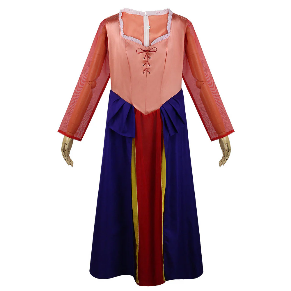 Hocus Pocus 2 Costumes Witch Winifred and Sarah Cosplay Dresses for Women and Kids - Image 7