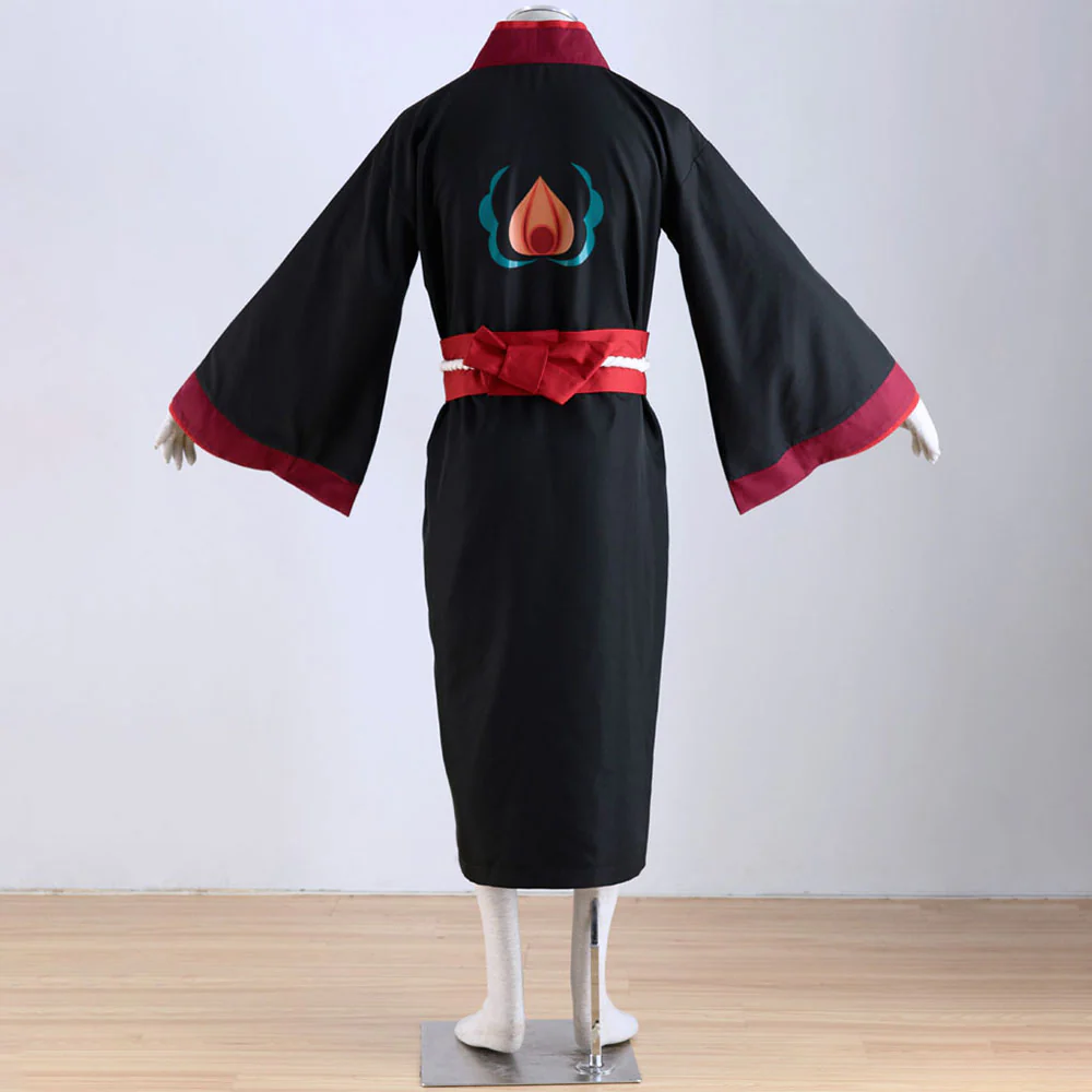 Hoozuki no Reitetsu Costume Hoozuki Cosplay Kimono full Outfit for Men and Kids - Image 4
