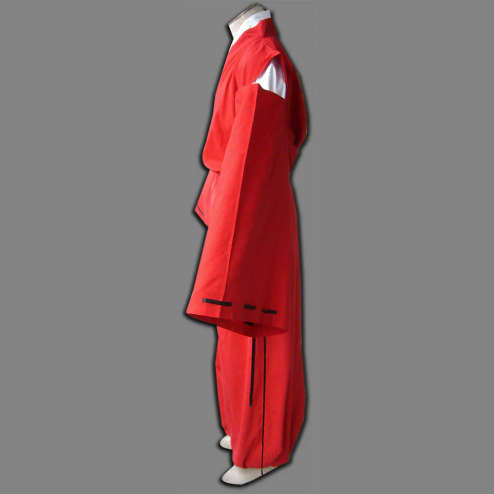 Inuyasha Costume Inuyasha Dog Yaksha Dog Demon Cosplay full Outfit for Men and Kids - Image 4