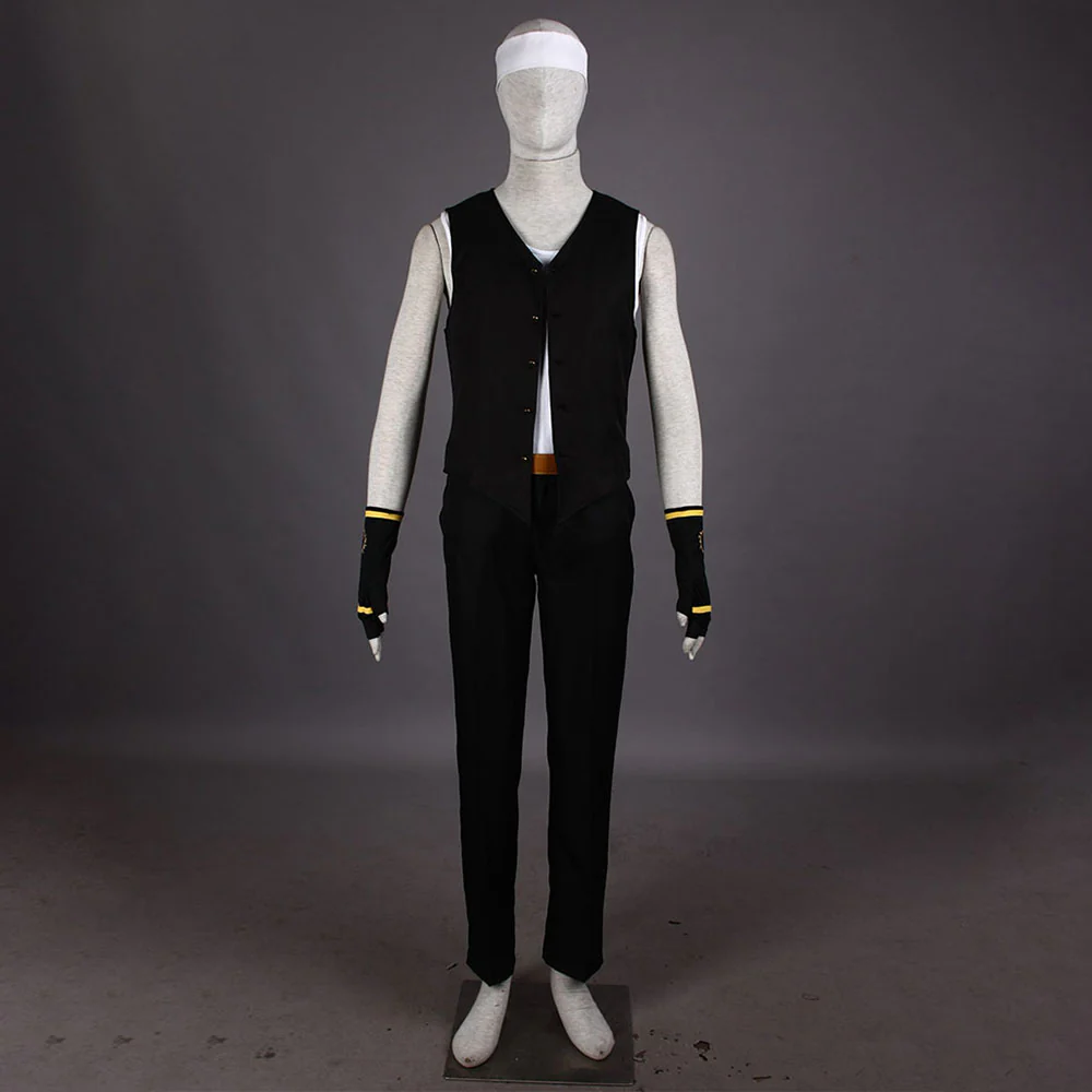 King of Fighters Costume Kyo Kusanagi Black Suit Cosplay full Outfit for Men and Kids - Image 9
