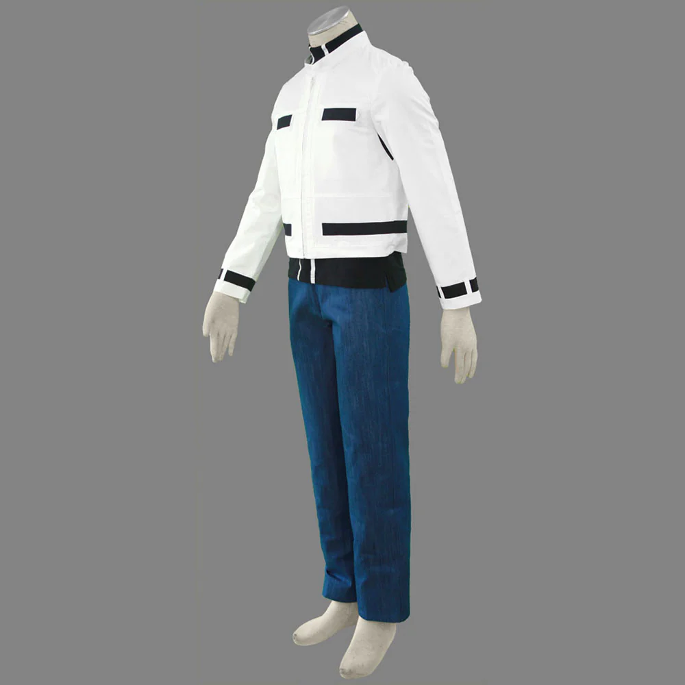 King of Fighters Costume Kyo Kusanagi White Suit Cosplay full Outfit for Men and Kids - Image 3
