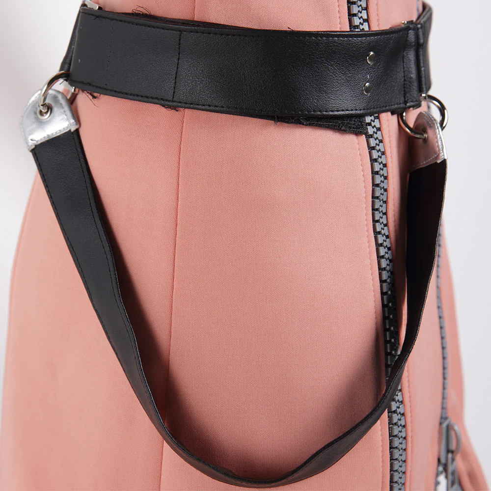Kingdom Hearts Costume Kairi Cosplay full Outfit with Waist Bag for Women and Kids - Image 7