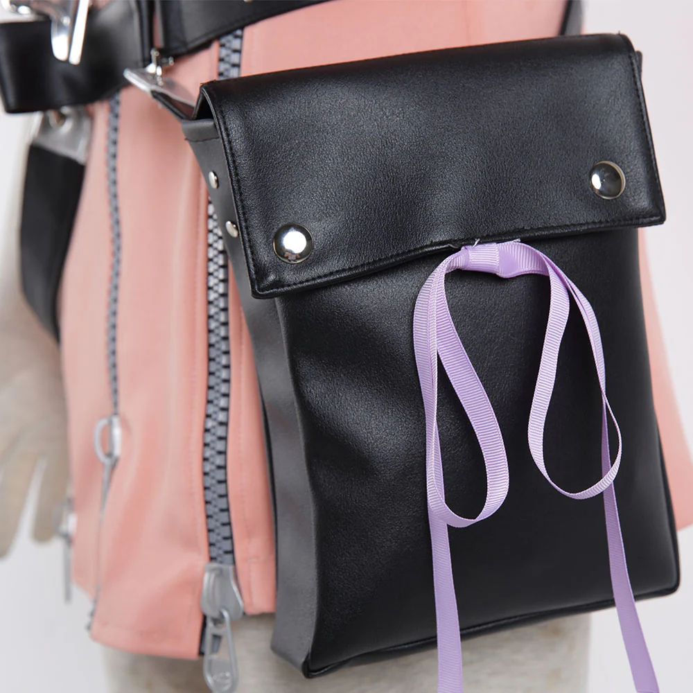 Kingdom Hearts Costume Kairi Cosplay full Outfit with Waist Bag for Women and Kids - Image 8