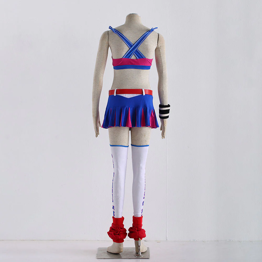 Lollipop Chainsaw Costume Juliet Starling Cosplay full Outfit for Women and Kids - Image 4