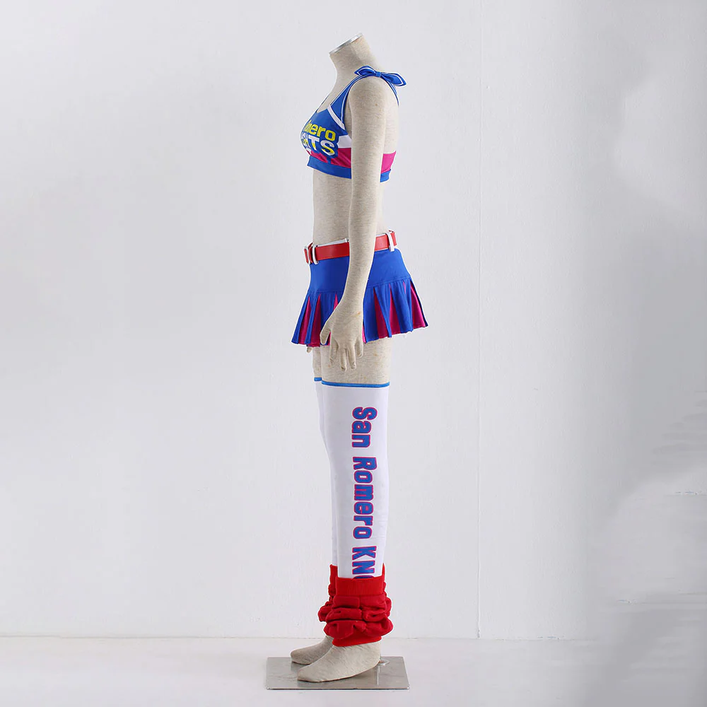 Lollipop Chainsaw Costume Juliet Starling Cosplay full Outfit for Women and Kids - Image 5