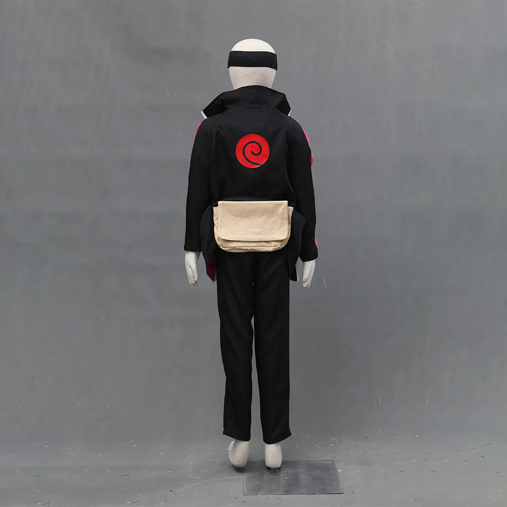 Men and Kids Boruto Costume Boruto Cosplay full Outfit with Bag Halloween Costume - Image 4