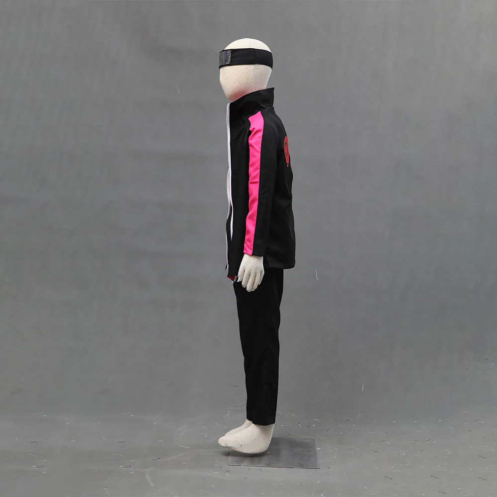 Men and Kids Boruto Costume Boruto Cosplay full Outfit with Bag Halloween Costume - Image 5