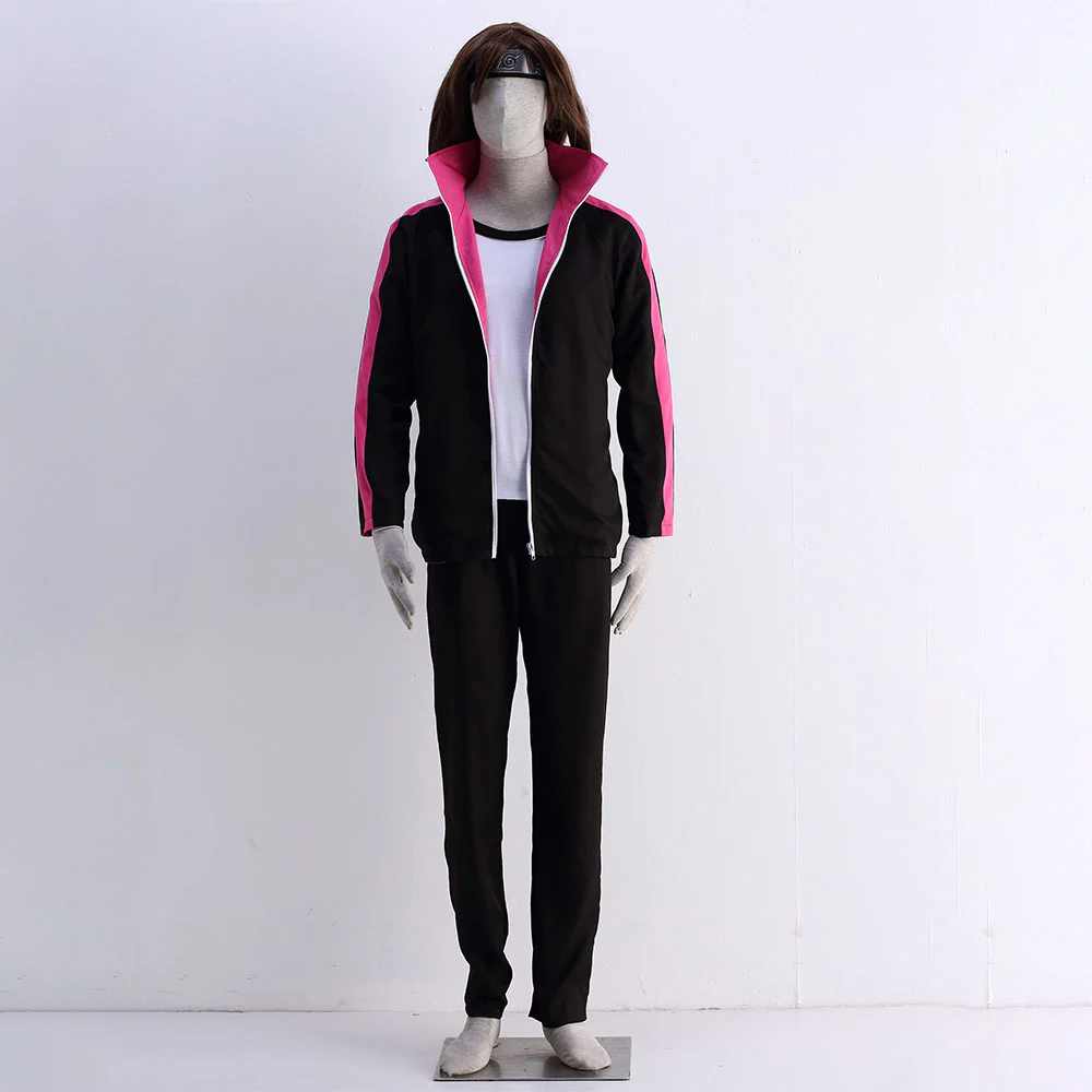 Men and Kids Boruto Costume Boruto Cosplay full Outfit with Bag Halloween Costume - Image 6