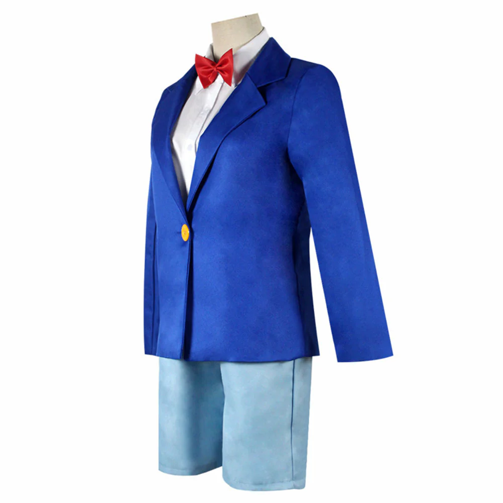Men and Kids Detective Conan Costume Jimmy Kudo Cosplay full Outfit - Image 3