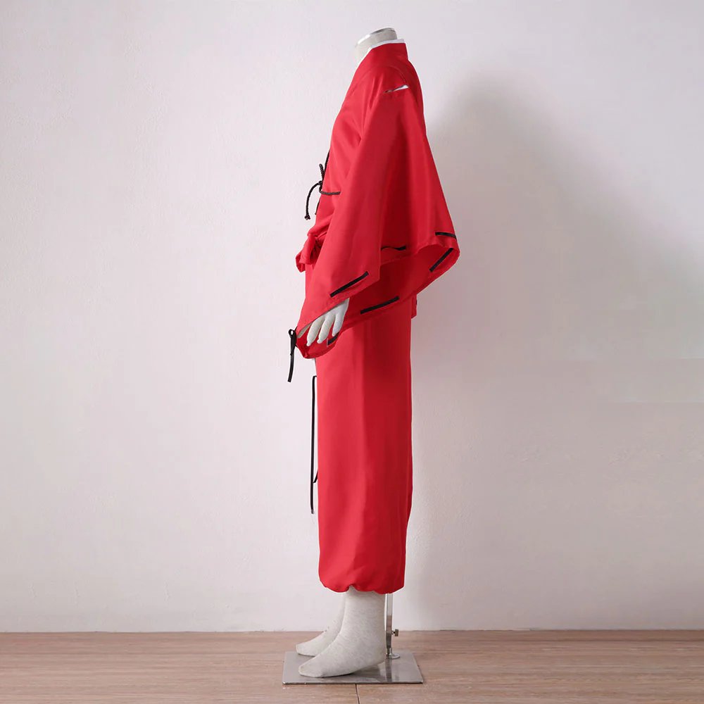 Men and Kids Inuyasha Costume Inuyasha Dog Yaksha Dog Demon Cosplay full Outfit - Image 5