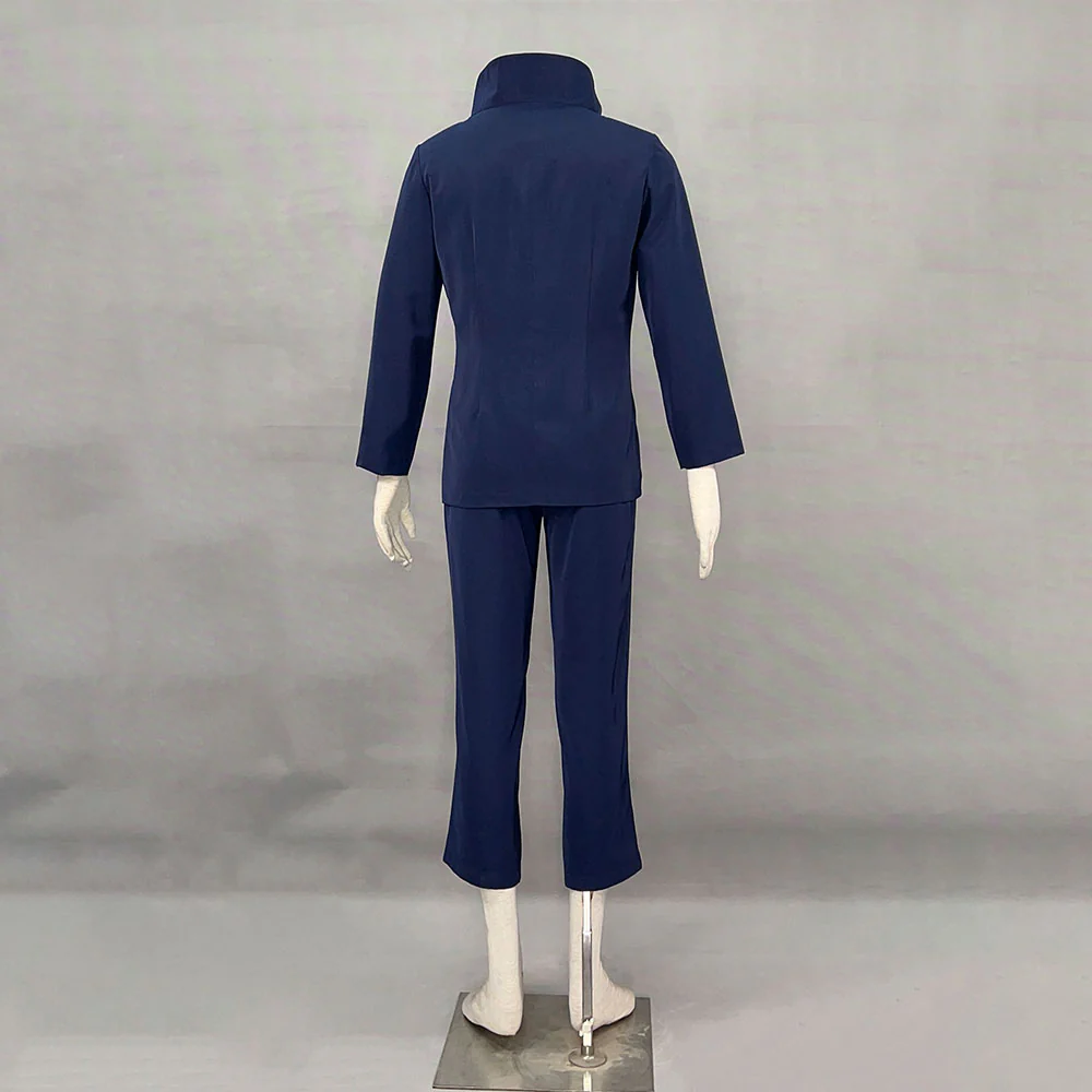 Men and Kids Jujutsu Kaisen Costume Fushiguro Megumi Navy Uniform Cosplay - Image 4