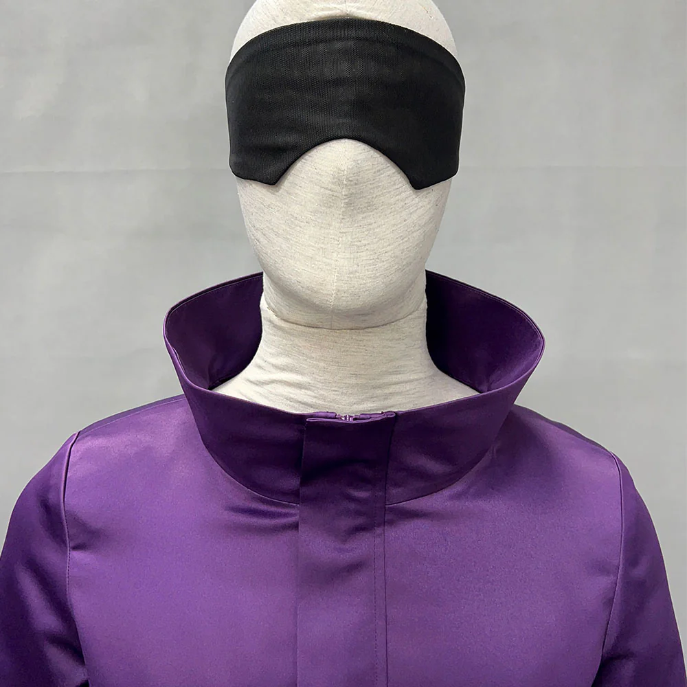 Men and Kids Jujutsu Kaisen Costume Teacher Gojo Satoru Uniform Cosplay with Eye Mask - Image 6