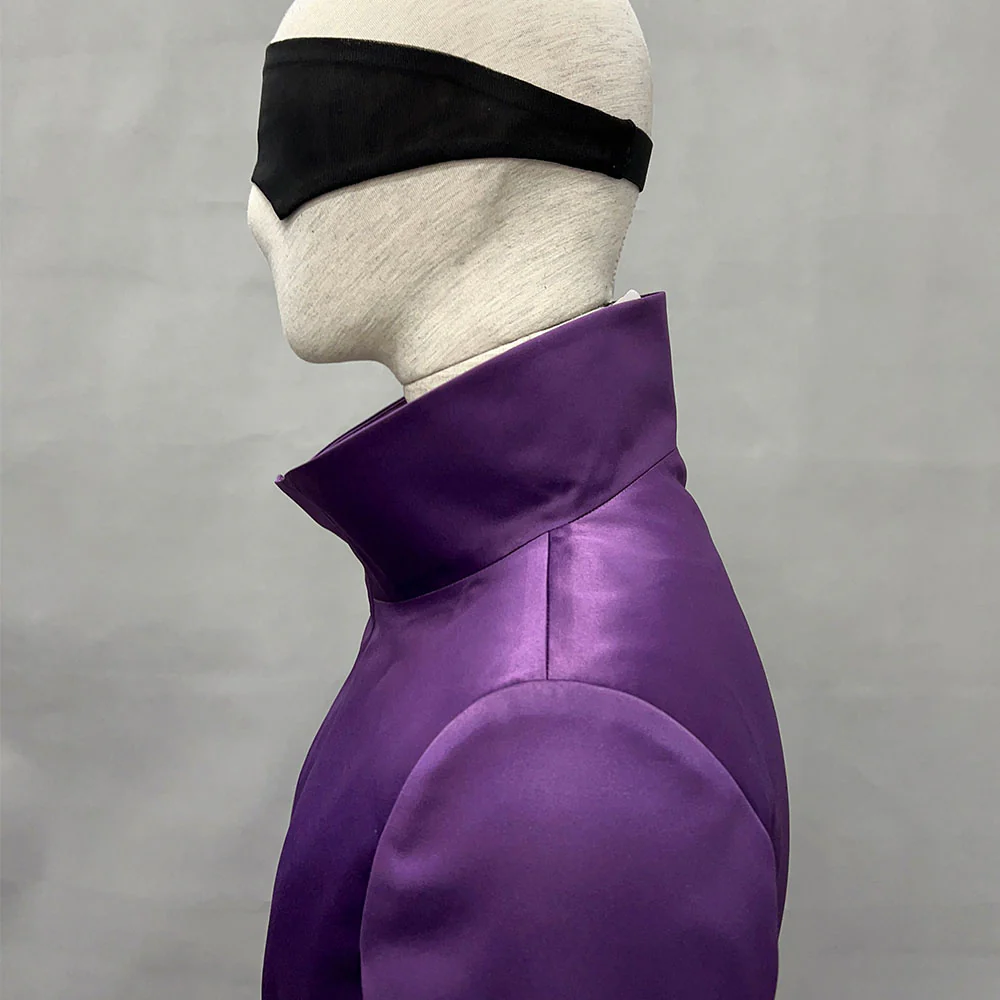 Men and Kids Jujutsu Kaisen Costume Teacher Gojo Satoru Uniform Cosplay with Eye Mask - Image 7