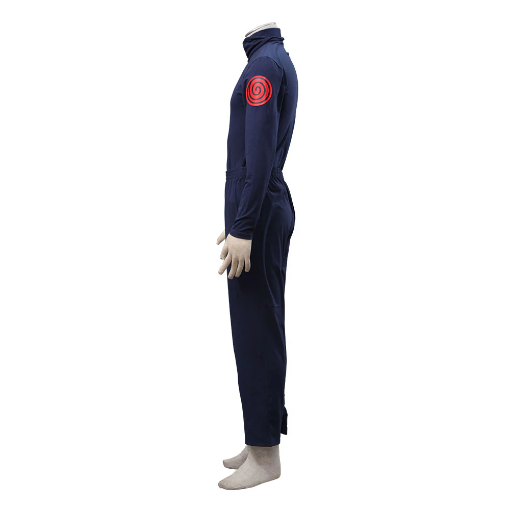 Men and Kids Naruto Costume Konoha Ninja Village Jonin Uniform Kakashi Cosplay Uniform - Image 9