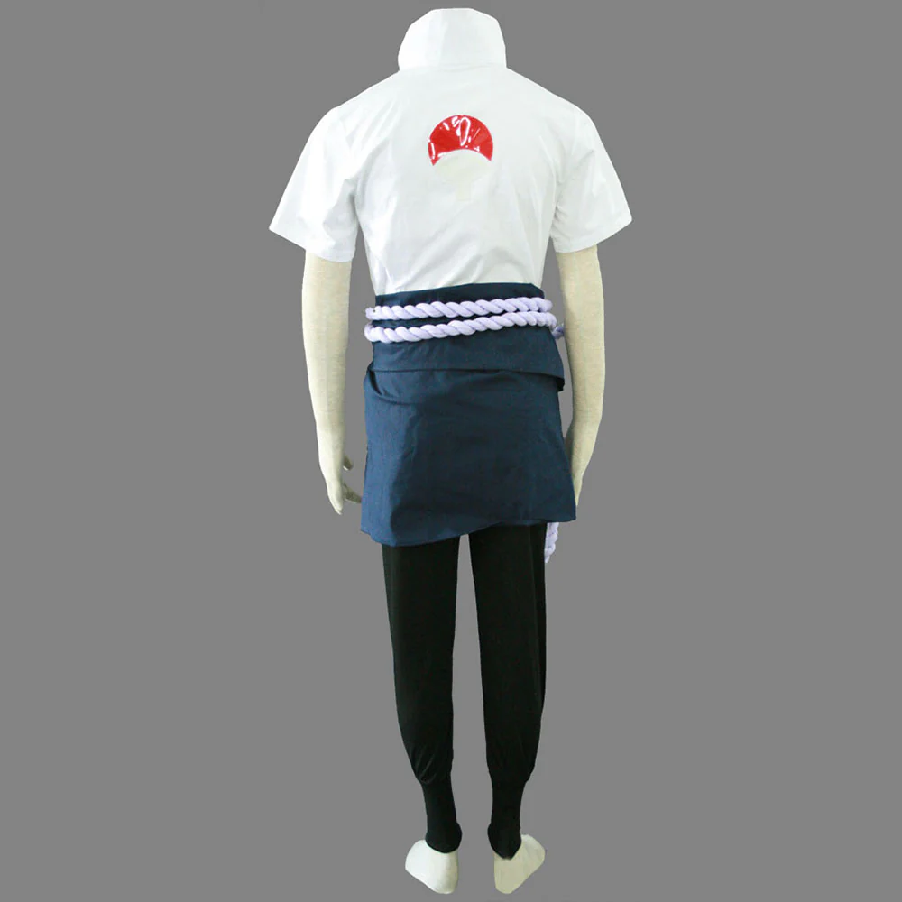 Men and Kids Naruto Costume Uchiha Sasuke Orochimaru Snake Organization Zipper Cosplay full Outfit - Image 4