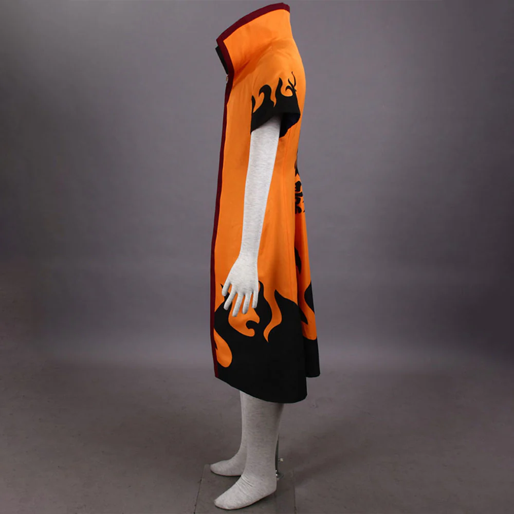 Men and Kids Naruto Costume Uzumake Naruto Sixth Hokage Cosplay Cloak - Image 5