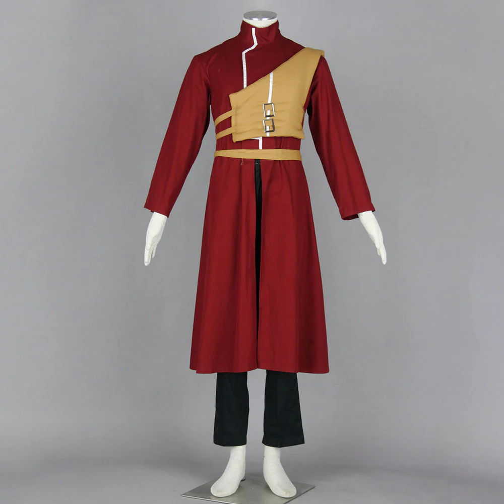 Men and Kids Naruto Shippuden Costume Gaara Cosplay full Outfit - Image 2