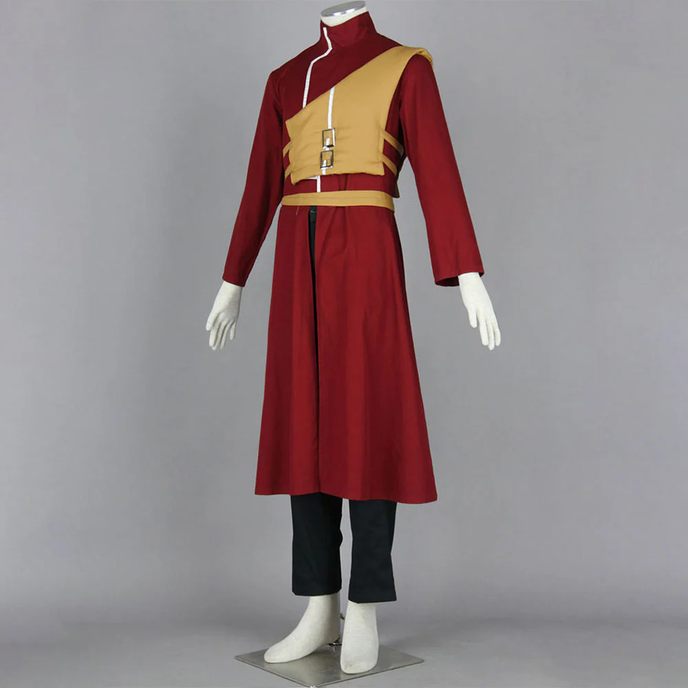 Men and Kids Naruto Shippuden Costume Gaara Cosplay full Outfit - Image 3