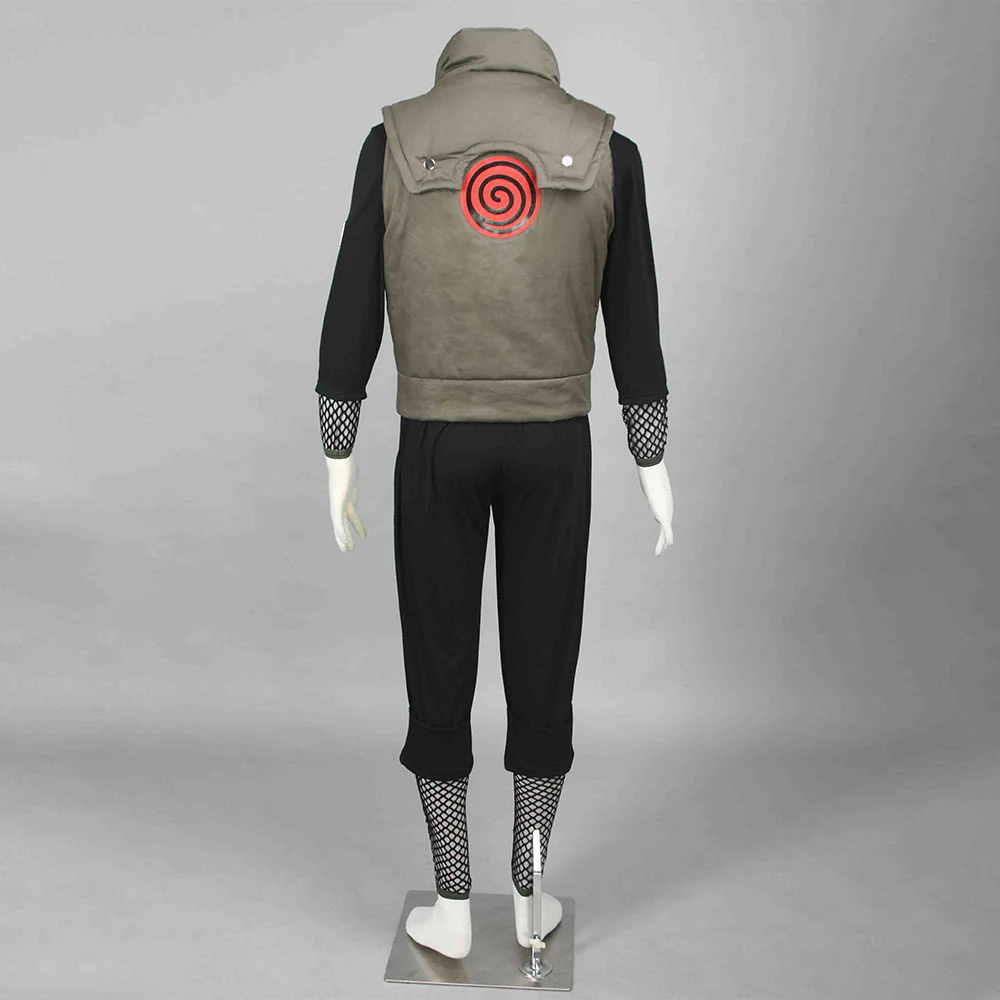 Men and Kids Naruto Shippuden Costume Nara Shikamaru Cosplay full Outfit - Image 4