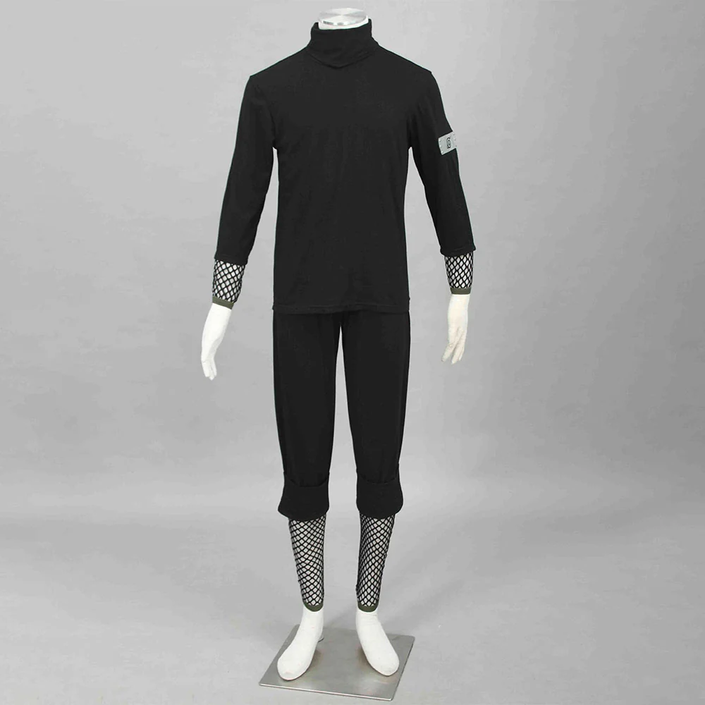 Men and Kids Naruto Shippuden Costume Nara Shikamaru Cosplay full Outfit - Image 6