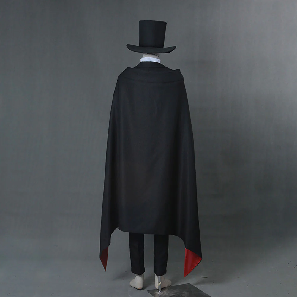 Men and Kids Sailor Moon Costume Tuxedo Mask Chiba Mamoru Cosplay Suit with Accessories - Image 4