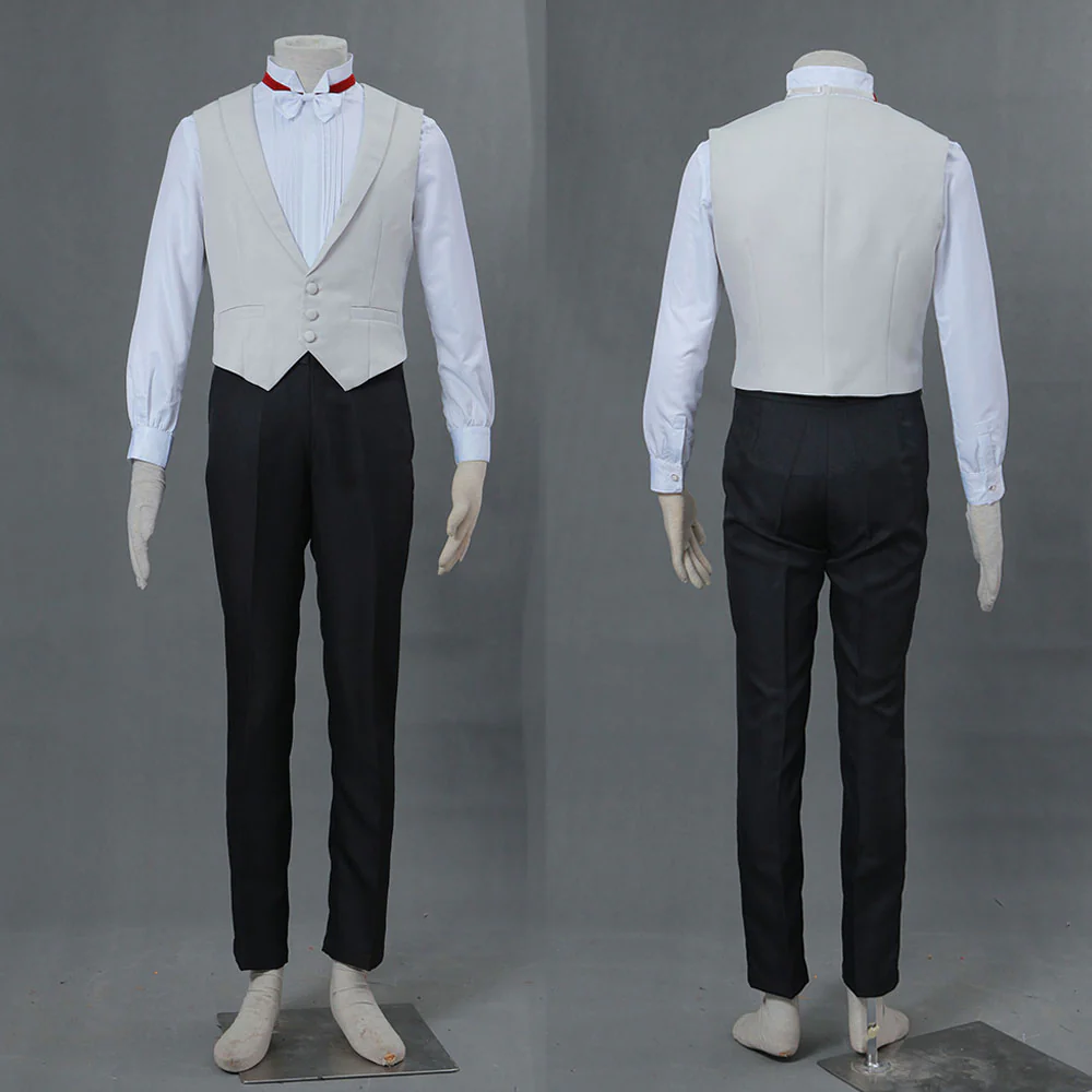 Men and Kids Sailor Moon Costume Tuxedo Mask Chiba Mamoru Cosplay Suit with Accessories - Image 6