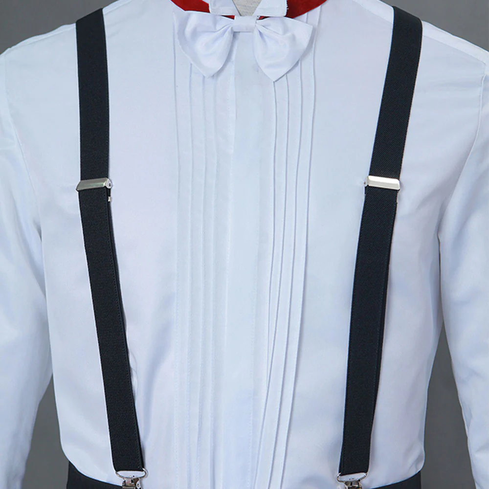 Men and Kids Sailor Moon Costume Tuxedo Mask Chiba Mamoru Cosplay Suit with Accessories - Image 9