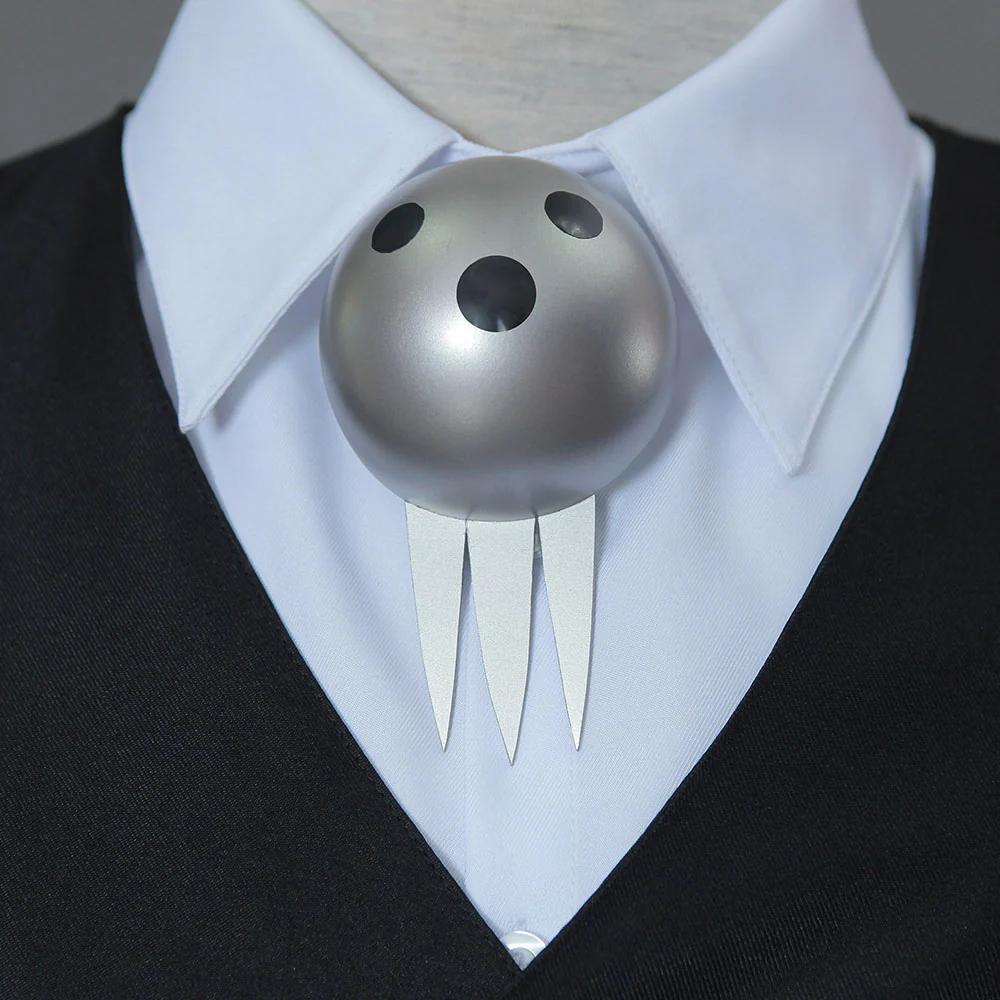 Men and Kids Soul Eater Costume Death The Kid Cosplay Black full Set - Image 7