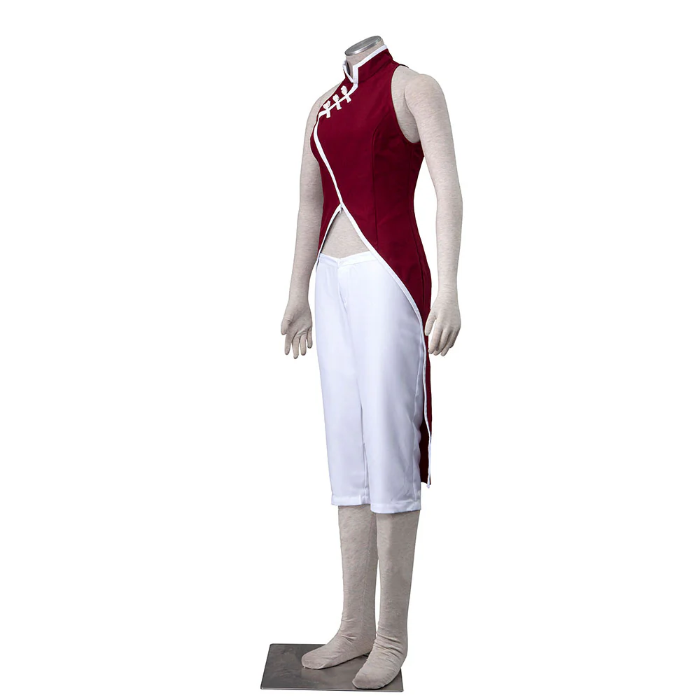 Naruto Boruto Costume Haruno Sakura Cosplay full Outfit for Women and Kids - Image 4