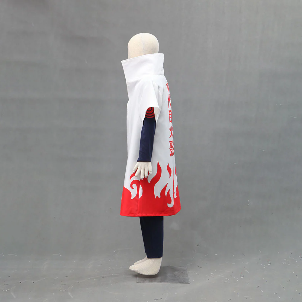 Naruto Costume 4th Hokage Namikaze Minato Cosplay Full Outfit for Men and Kids - Image 5
