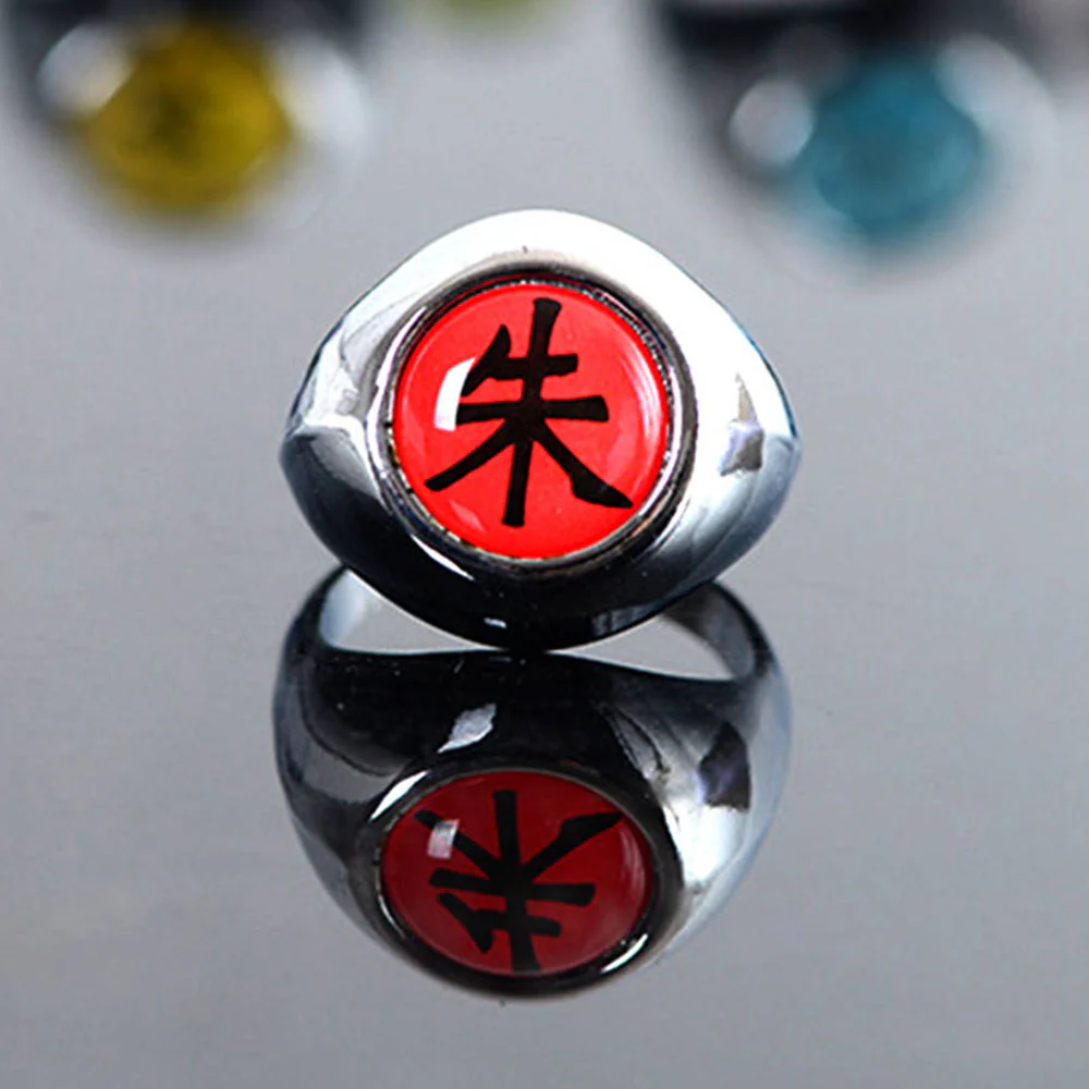 Naruto Costume Accessories 10 Akatsuki Members Cosplay Rings with Box Itachi Obito Cosplay - Image 8