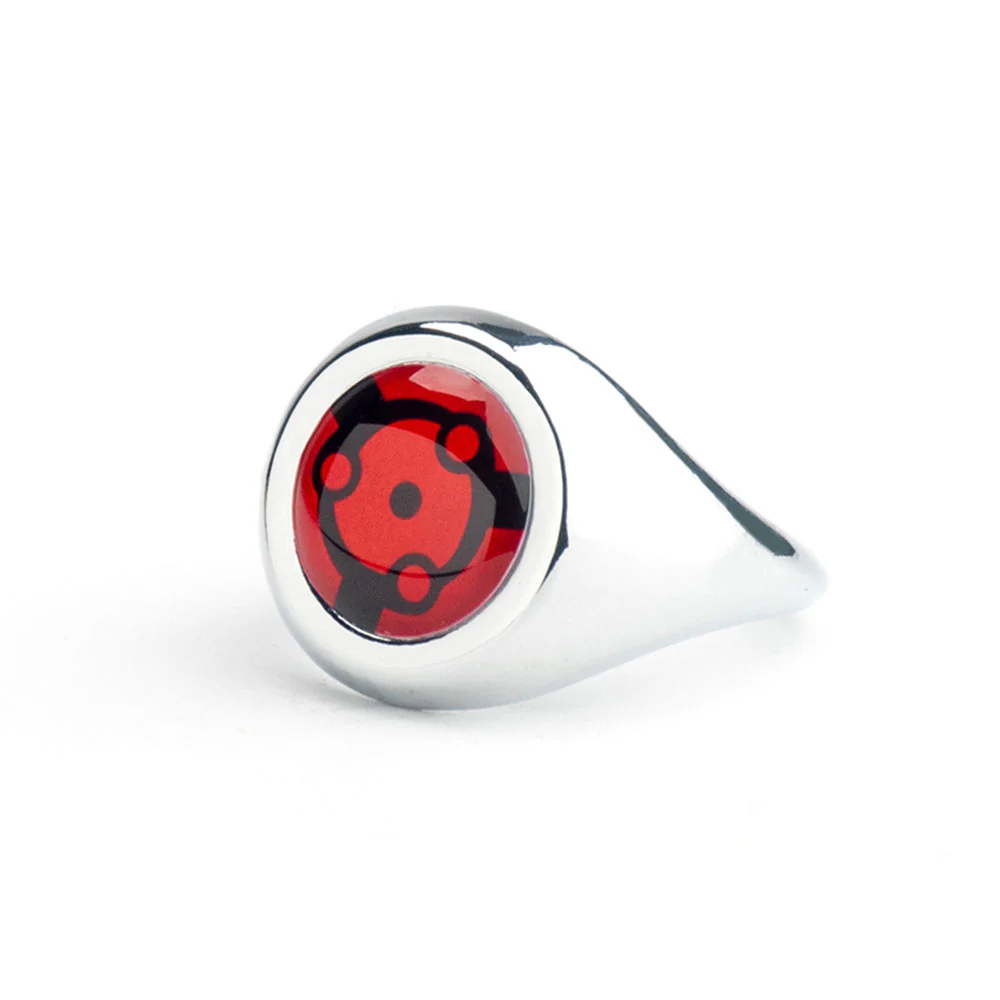 Naruto Costume Accessories The Sharingan 10 PCS Rings with Box Itachi Sasuke Obito Cosplay Rings - Image 12