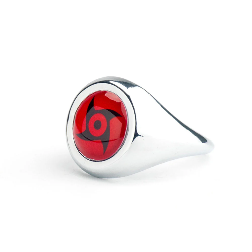 Naruto Costume Accessories The Sharingan 10 PCS Rings with Box Itachi Sasuke Obito Cosplay Rings - Image 13