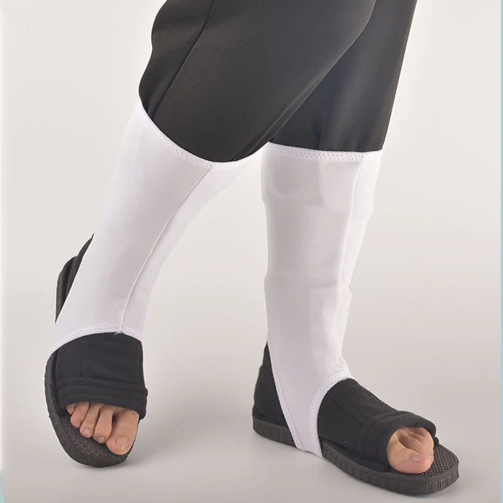 Naruto Costume Akatsuki Cosplay Shoes Itachi Obito Costume Shoes for Adults and Kids - Image 2
