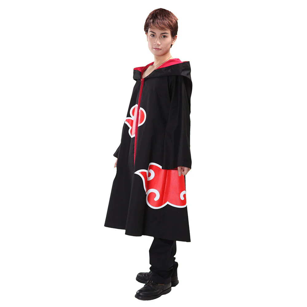 Naruto Costume Eagle Team Embroidery Cloak Sasuke Karin Robe for Men and Kids - Image 6