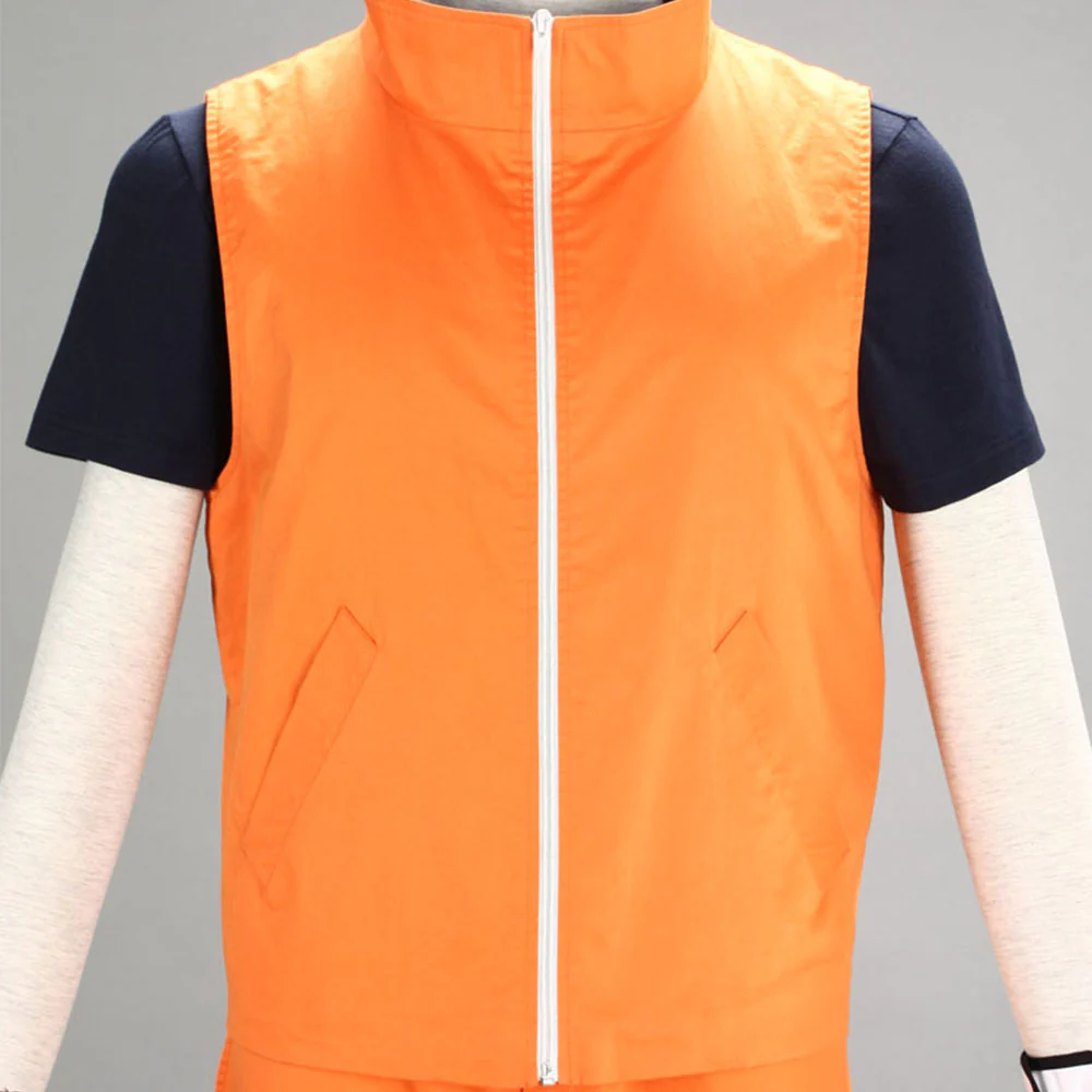 Naruto Costume Find the Four-Leaf Red Clover Naruto Orange Cosplay full Outfit for Men and Kids - Image 7