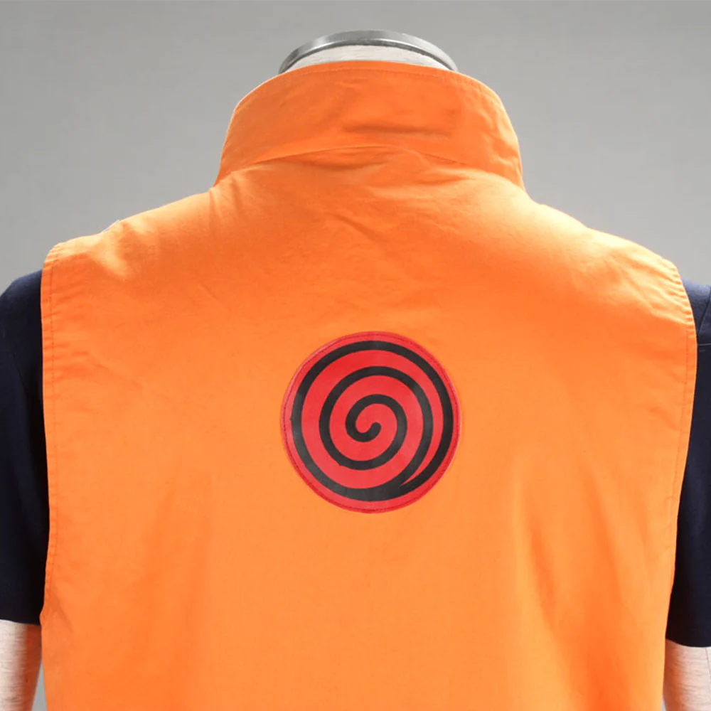 Naruto Costume Find the Four-Leaf Red Clover Naruto Orange Cosplay full Outfit for Men and Kids - Image 8
