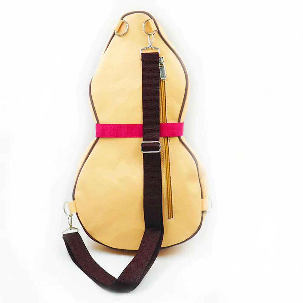 Naruto costume Gaara Cosplay Gourd Backpack PU Leather - Image 2
